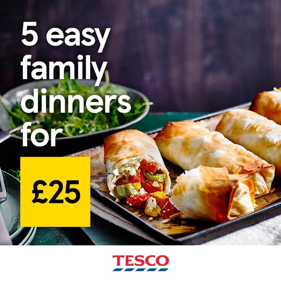 Tesco Food Officialさんのインスタグラム写真 - (Tesco Food OfficialInstagram)「They say a picture is worth 5 family dinners (all for £25)…  Head to our ‘5 for £25’ highlights for meal inspiration guaranteed to leave clean plates all round. Simply screenshot the ingredients list and voila, your shopping list is ready to take in-store.」10月11日 19時00分 - tescofood