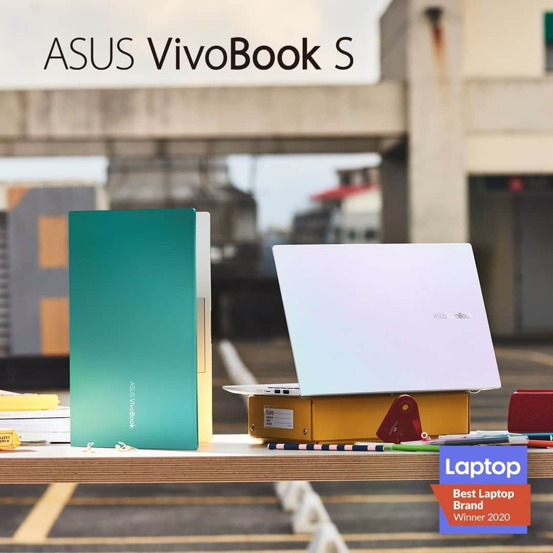 ASUSさんのインスタグラム写真 - (ASUSInstagram)「We were recently named as the best laptop brand of 2020 by Laptop Mag, with #VivoBook S14/S15 recognized for its out-of-the-ordinary colors and product value. We are truly honored!」10月11日 19時31分 - asus