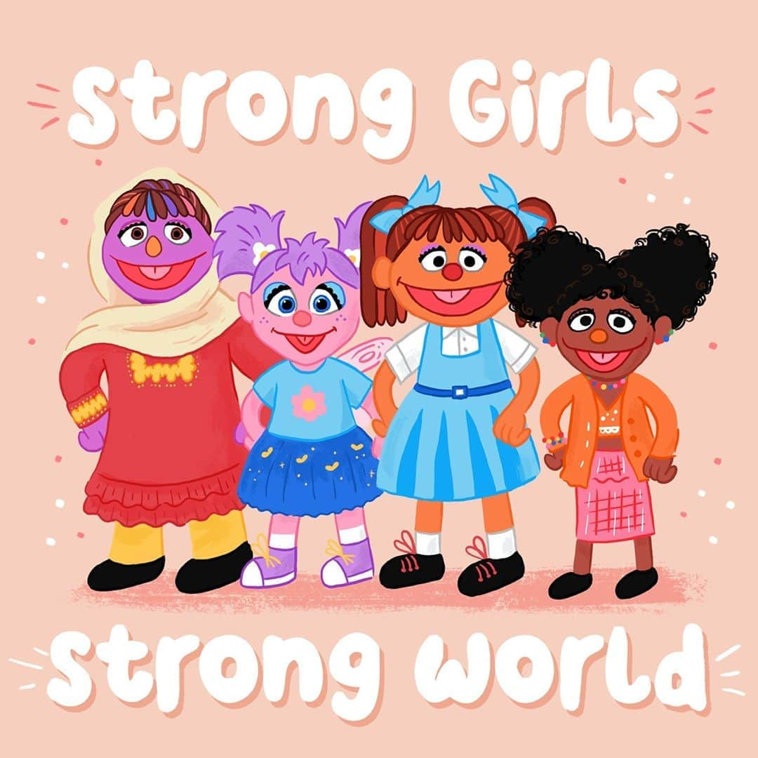 セサミストリートさんのインスタグラム写真 - (セサミストリートInstagram)「Now more than ever, it is important to empower girls to continue learning and reaching for brighter futures. Today we are proud to celebrate our Sesame Street characters around the world who inspire girls to dream big. #DayOfTheGirl」10月11日 22時00分 - sesamestreet