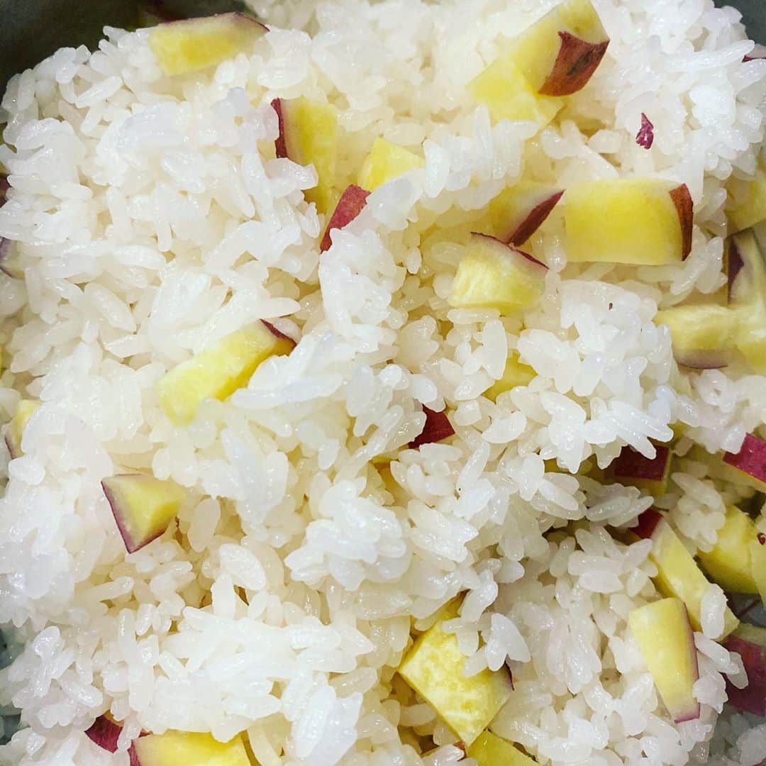 河瀬直美さんのインスタグラム写真 - (河瀬直美Instagram)「久しぶりのだいどころ。 お芋さん収穫したから、 おこわ炊いてん。  芋のツルは、甘辛ろー煮てな。 こんなん好きやねん。  In my kitchen at last. I harvested my sweet potatoes, so I'm making "okowa", a dish of steamed mochi rice and other ingredients.  I stewed the sweet and spicy potato vines, too. I like these kinds of things.  #なおみごはん #秋の味覚 #ほこほこ #naomicooking  #autumnflavors  #warm」10月11日 22時21分 - naomi.kawase
