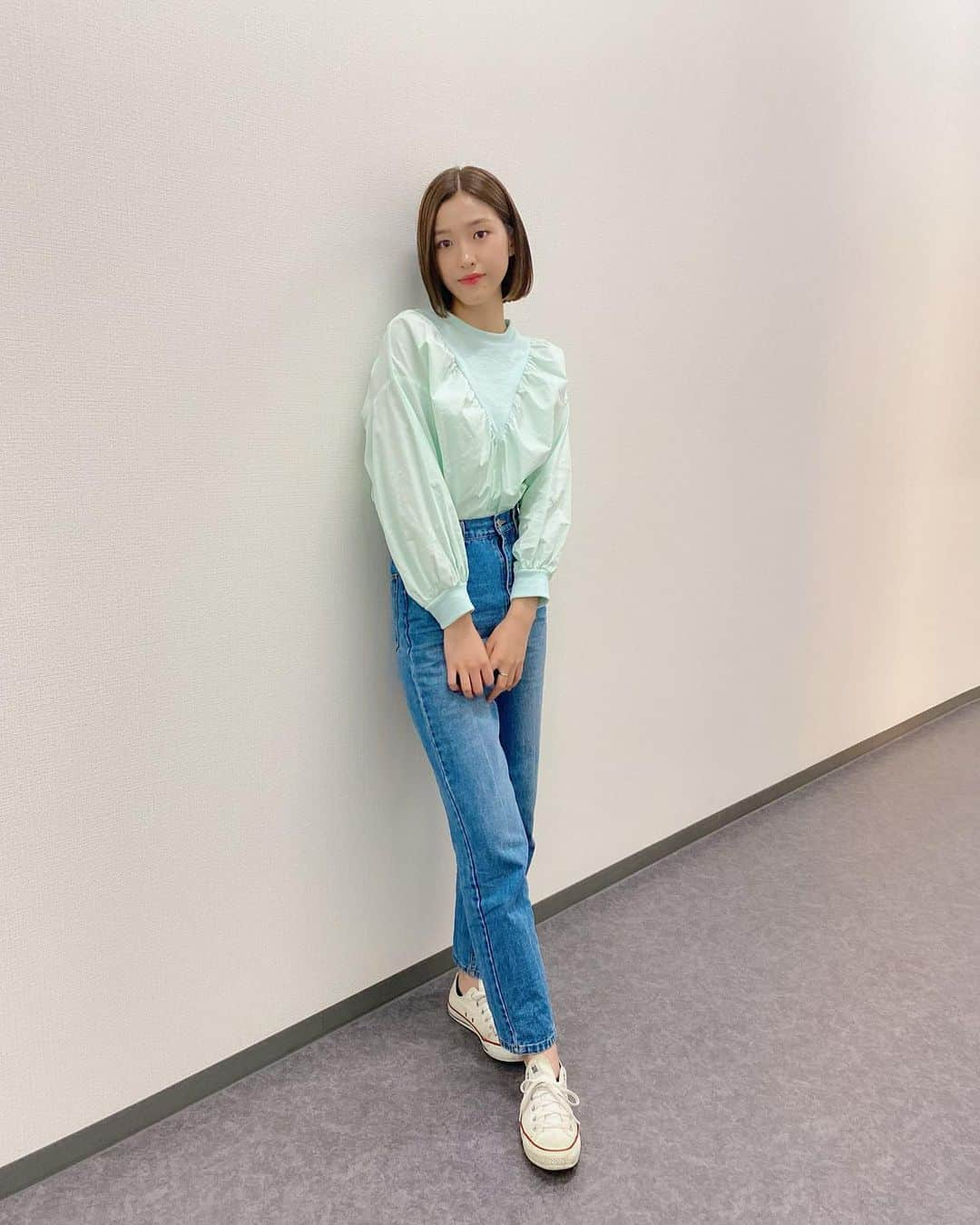 今田美奈さんのインスタグラム写真 - (今田美奈Instagram)「💚⸝⸝⸝ #みなちゃんしふく」10月11日 22時35分 - _minaimd.j_