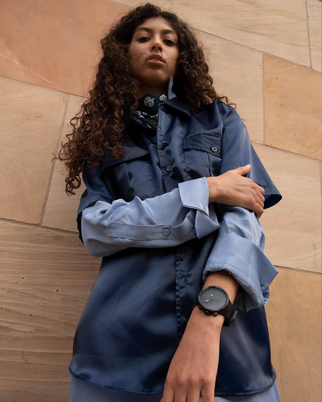 のインスタグラム：「Highlight your big personality with CHECKPOINT BLACK ⚫ #SwatchBIGBOLD」
