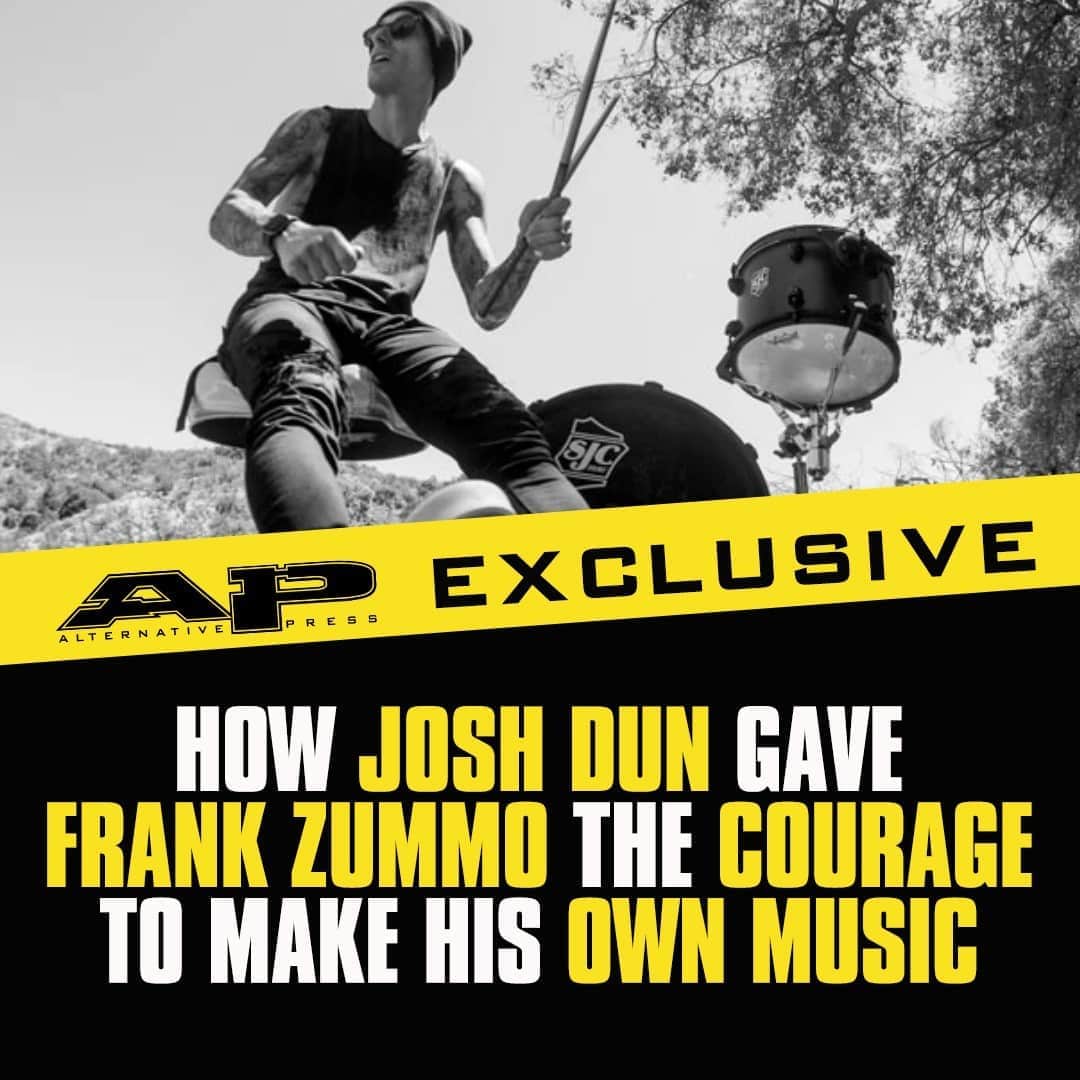 Alternative Pressさんのインスタグラム写真 - (Alternative PressInstagram)「INTERVIEW: @frankzummo of @Sum41 had a vision for his own music in place, but it took the encouragement of ⁠ @joshuadun to truly send him on his path⁠ LINK IN BIO⁠ .⁠ .⁠ .⁠ #frankzummo #sum41 #joshdun #altpress #alternativepress」10月11日 23時01分 - altpress