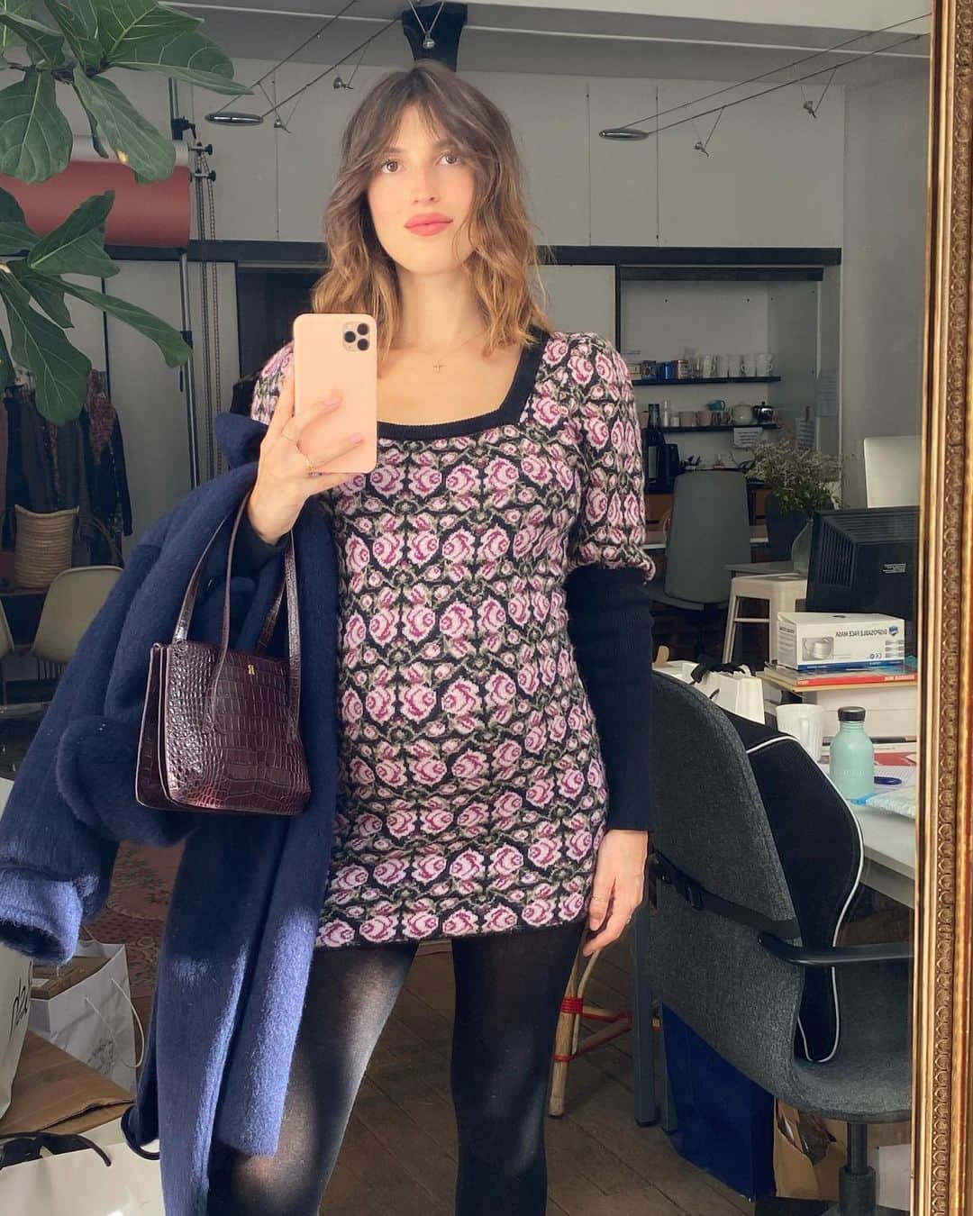 Jeanneのインスタグラム：「The new @Rouje collection is here and we were very excited to launch it.. Especially during this period, I wanted something full of colors, bright and soft with a lot of flowers (always 💐) Hope you will like it ! (Link in bio)」