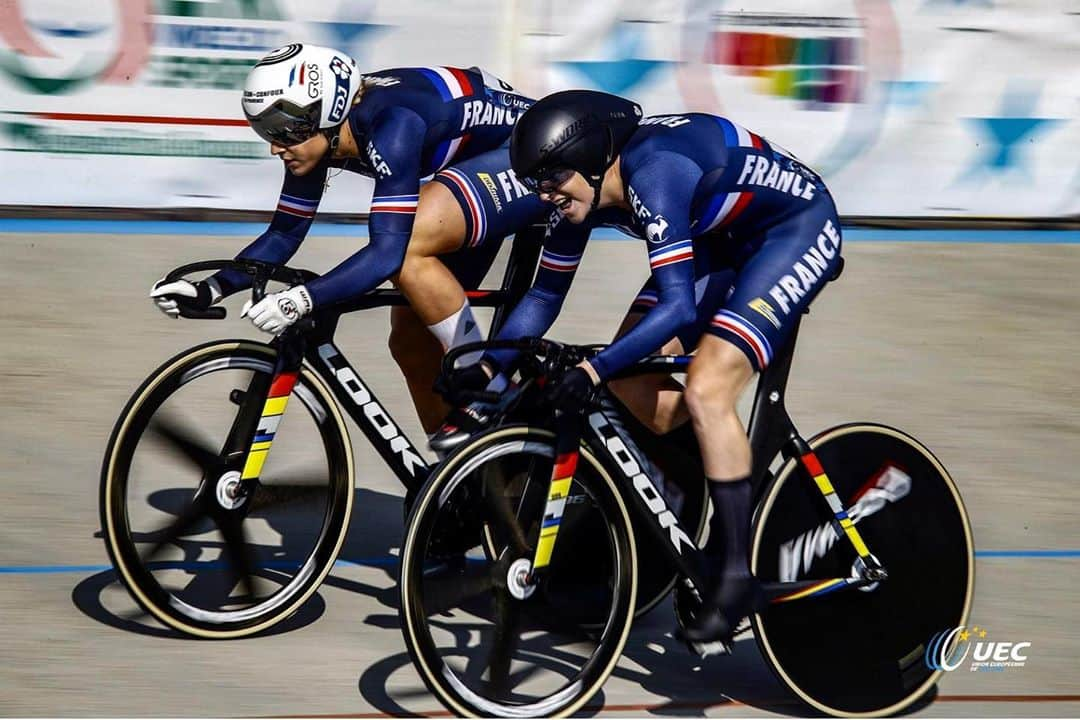 マチルド・グロさんのインスタグラム写真 - (マチルド・グロInstagram)「4 eme place de ce tournois de vitesse 🍫 Contente de pouvoir courir et de reprendre des sensations en compétition.   Pas de course aujourd’hui à cause de la pluie, demain 500 m 🤞🏻  Merci à tous de votre soutien ! • • • #track #trackrace #teamfrance」10月12日 4時03分 - gros_mathilde