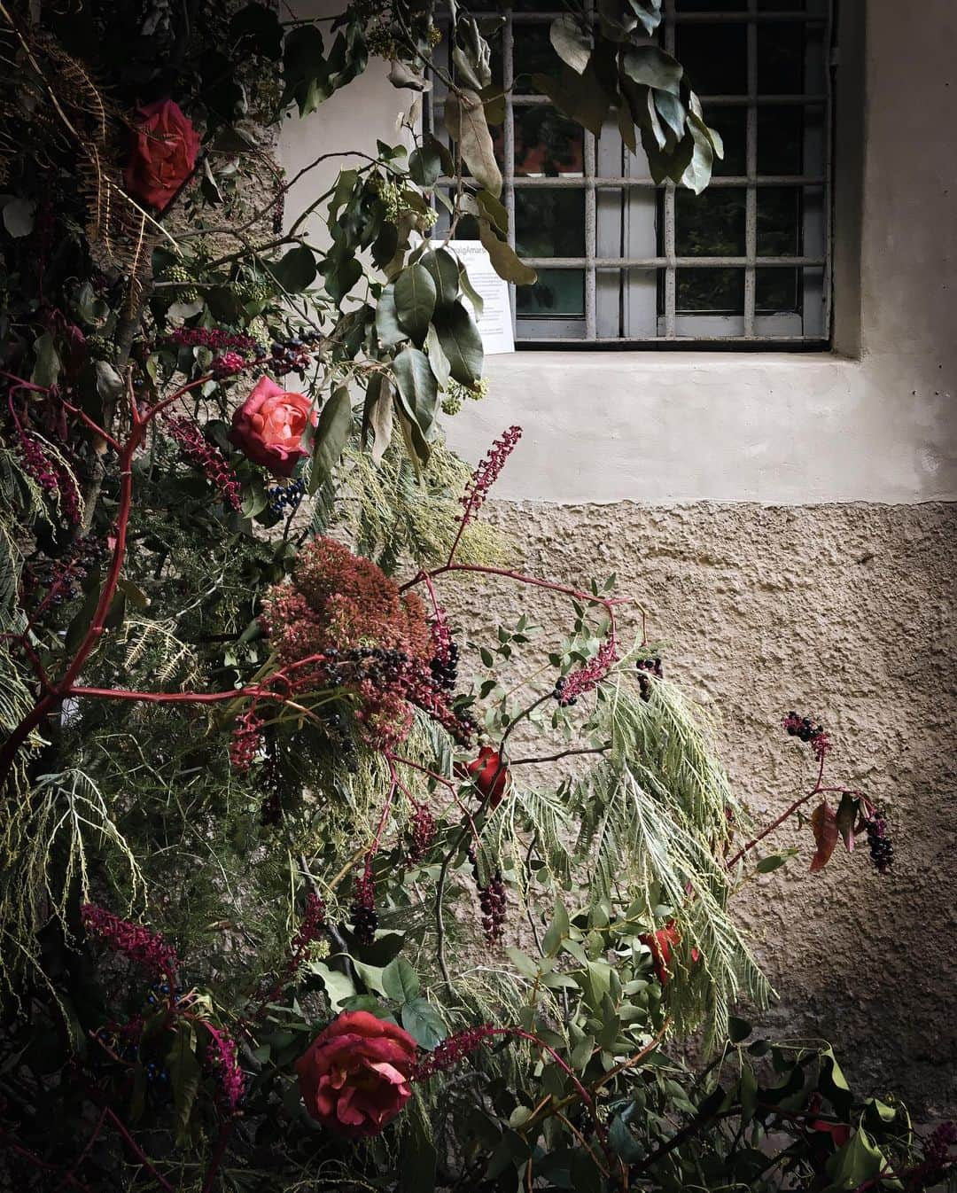 Saghar Setarehさんのインスタグラム写真 - (Saghar SetarehInstagram)「Flowers and friends, on a rainy October Sunday. ⠀⠀⠀⠀⠀⠀⠀⠀⠀  Socially distant, and masked.  It was awkward, a bit stressful and yet quite pleasurable to be among people, I should say. ⠀⠀⠀⠀⠀⠀⠀⠀⠀ Today I broke my self-imposed rule of avoiding going absolutely ANYWHERE if not necessary (which leaves almost with nothing other than grocery shopping and health care) to visit @floral.ism.festival, a floral design festival held at @portuense201. ⠀⠀⠀⠀⠀⠀⠀⠀⠀ A little bit of organic inspiration, and a recharge of beauty for the coming week here.  ⠀⠀⠀⠀⠀⠀⠀⠀⠀ #FlavrosAndEncours #Floralimsfestival」10月12日 6時53分 - labnoon