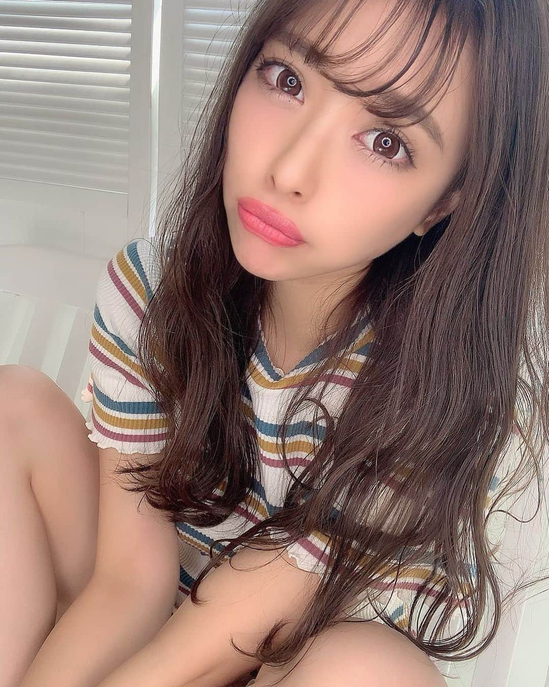 高村みどりのインスタグラム：「おはよう🌞今週が始まる🥺 一週間頑張ろうねー🌝🌈」