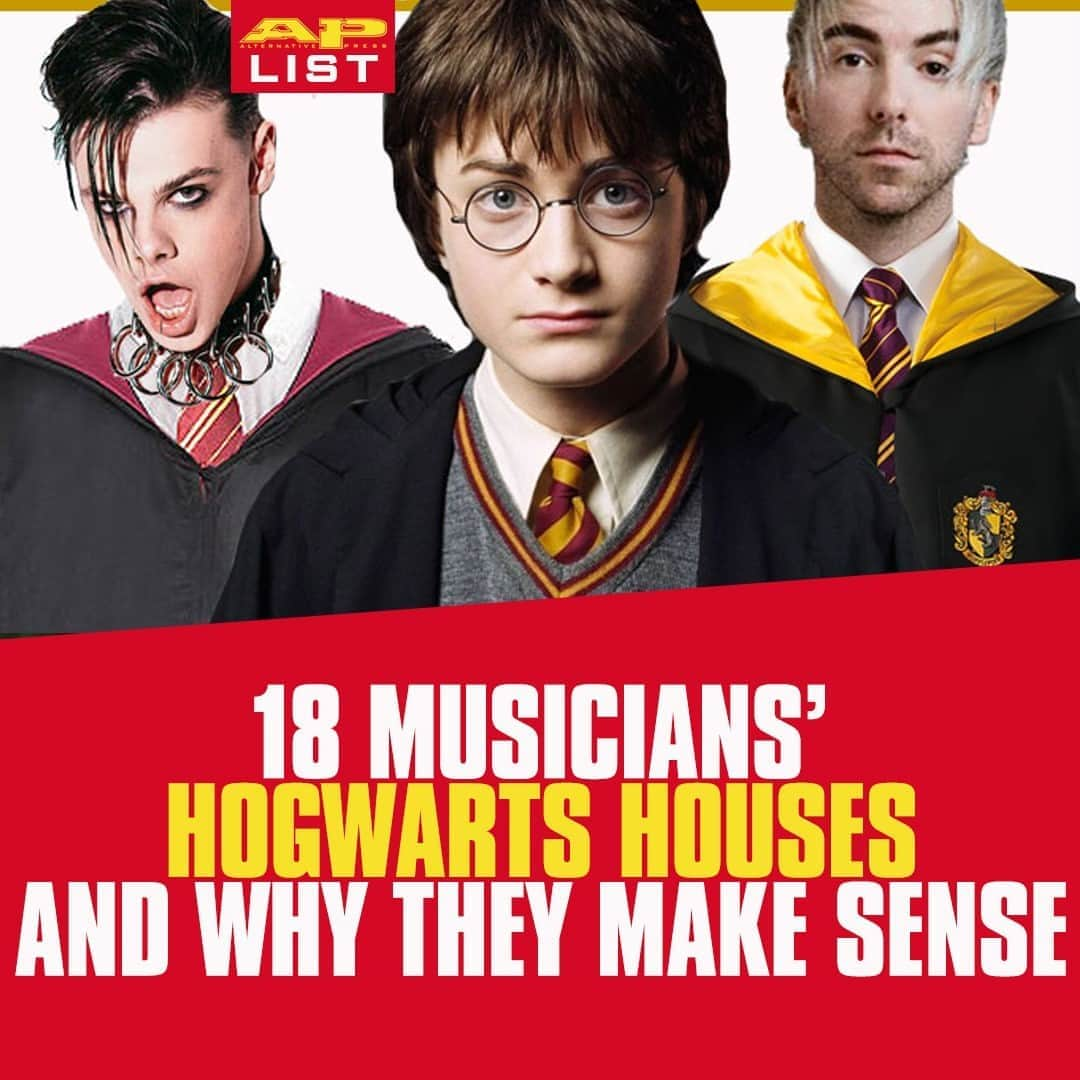 Alternative Pressさんのインスタグラム写真 - (Alternative PressInstagram)「We don’t need a Sorting Hat to explain why @yungblud, ⁠ @alexgaskarth, @lynngvnn and @thejulietsimms really belong in their designated Hogwarts house⁠ LINK IN BIO⁠ .⁠ .⁠ .⁠ #yungblud #alexgaskarth #lynngunn #lynngvnn #julietsimms #hogwarts #hogwartshouse #harrypotter #altpress #alternativepress」10月12日 9時01分 - altpress