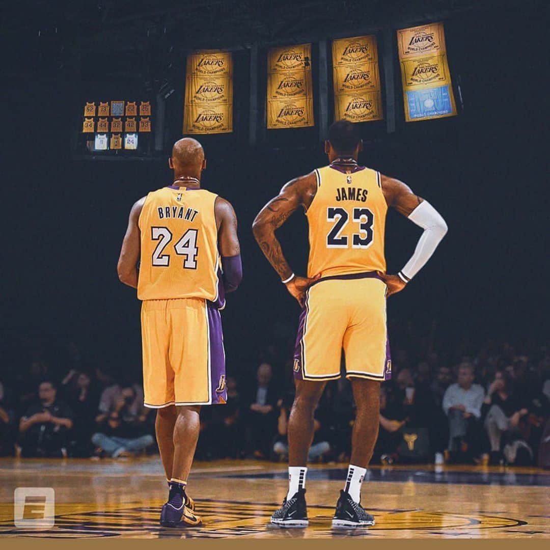 デショーン・ジャクソンのインスタグラム：「4 Kobe .. Lake sh0w !! 💜💛」