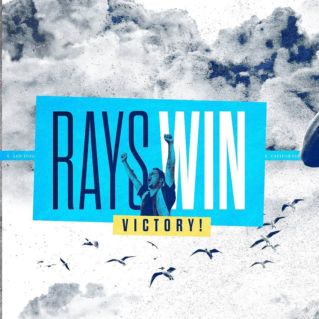 タンパベイ・レイズさんのインスタグラム写真 - (タンパベイ・レイズInstagram)「#RaysWin! 1-0 ALCS lead」10月12日 12時45分 - raysbaseball