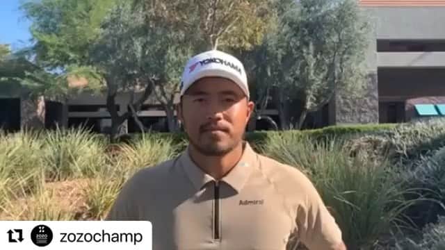 小平智のインスタグラム：「zozochampionship推薦いただき、ありがとうございます🙇‍♂️全力で頑張ります！ #Repost @zozochamp with @make_repost ・・・ A video message from @satoshi_kodaira_official  to fans in Japan.🇯🇵 Please send in your messages of support to Satoshi in the comments!  #zozochampionship #satoshikodaira #PGA #pgatour #LiveUnderPar #zozo #golf #ゾゾチャンピオンシップ #ゾゾチャン #ゴルフ #小平智」