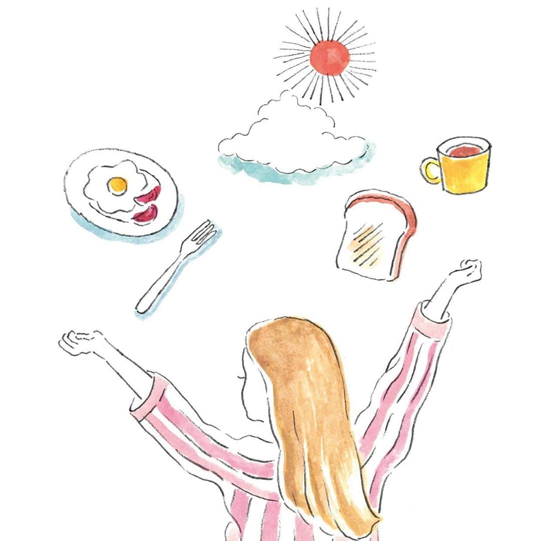 利光春華さんのインスタグラム写真 - (利光春華Instagram)「毎月イラストを担当しています、東京メトロ構内で配布中のフリーペーパー #metropolitana の"働くオンナの救Q箱"というコラムページ。  今回は自律神経を整えるため、爽やかな朝を過ごしている女の子の一場面を描かせていただきました🌞   ぜひ地下鉄をご利用の際はコラムのお共にご覧ください😊  今回の特集を読み、 最近美術館にぜんぜん行けてないことに気がつきました。  .....行きたいなぁ🥺  AD&D @soda_design_tokyo   #metropolitana  #illustration  #harukatoshimitsu #利光春華」10月12日 13時28分 - harukatoshimitsu