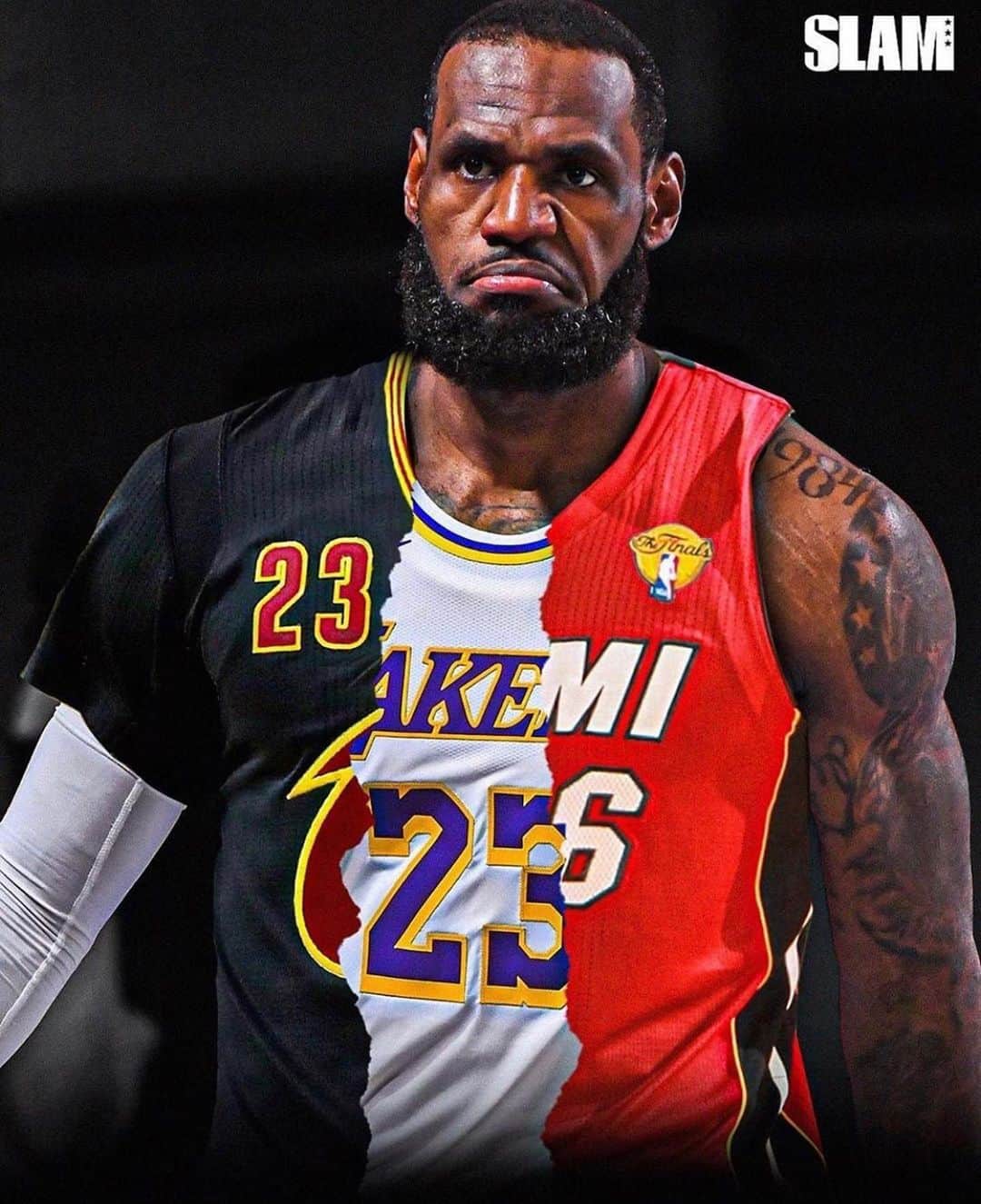 LL・クール・Jのインスタグラム：「Bron you absolutely earned your respect. You and your team did that.  I bet the mamba is smiling. #Kobe #Bron #Solid」