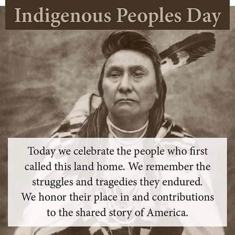 ビリー・レイ・サイラスのインスタグラム：「#IndigenousPeoplesDay」