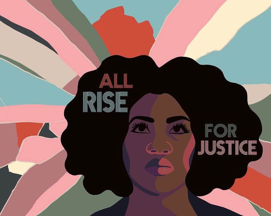 のインスタグラム：「This woman is me. This woman is us. Rising for our rights, rising for the freedom to control our bodies, rising for access to health care, for racial justice and so much more. This SCOTUS hearing shouldn't be happening NOW. This seat BELONGS TO US - it is the peoples seat. Join me, @tiffanyalfonseca and @PPact to fight for our future and the future of generations to come. Text SCOTUS to 22422 to call your senator and let them know loud and clear that we will not stay silent - #AllRise for Justice 👊」