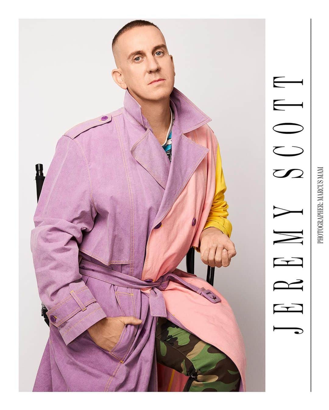 のインスタグラム：「🧥BY @moschino 📷 @marcus_mam 📚 @m__milenio @sarahgorereeves」