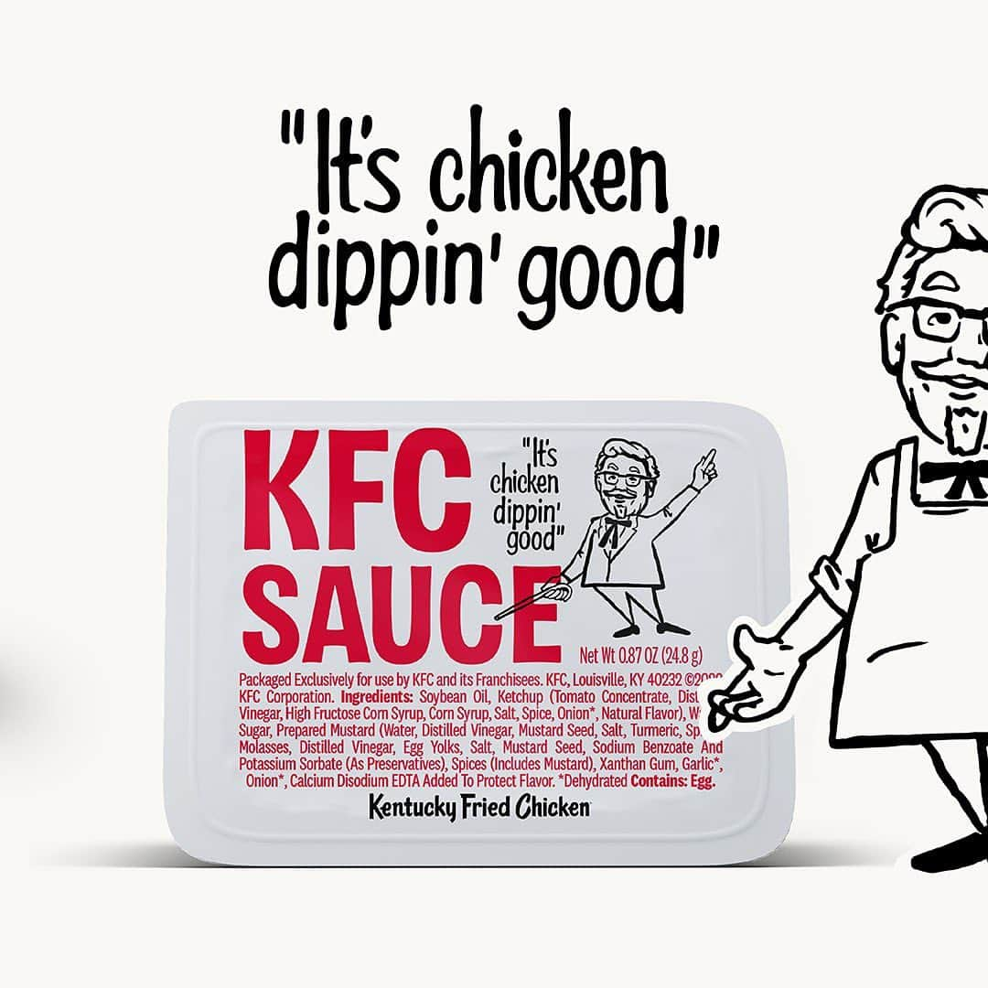 ケンタッキーフライドチキンさんのインスタグラム写真 - (ケンタッキーフライドチキンInstagram)「Introducing new KFC Sauce — it’s tangy and sweet with a lil bit of heat. Try the new signature sauce or your old favorites: Honey Mustard, Classic Ranch, and Honey BBQ. Order ahead, swing by any drive-thru, or get contactless delivery at KFC.com」10月12日 23時56分 - kfc