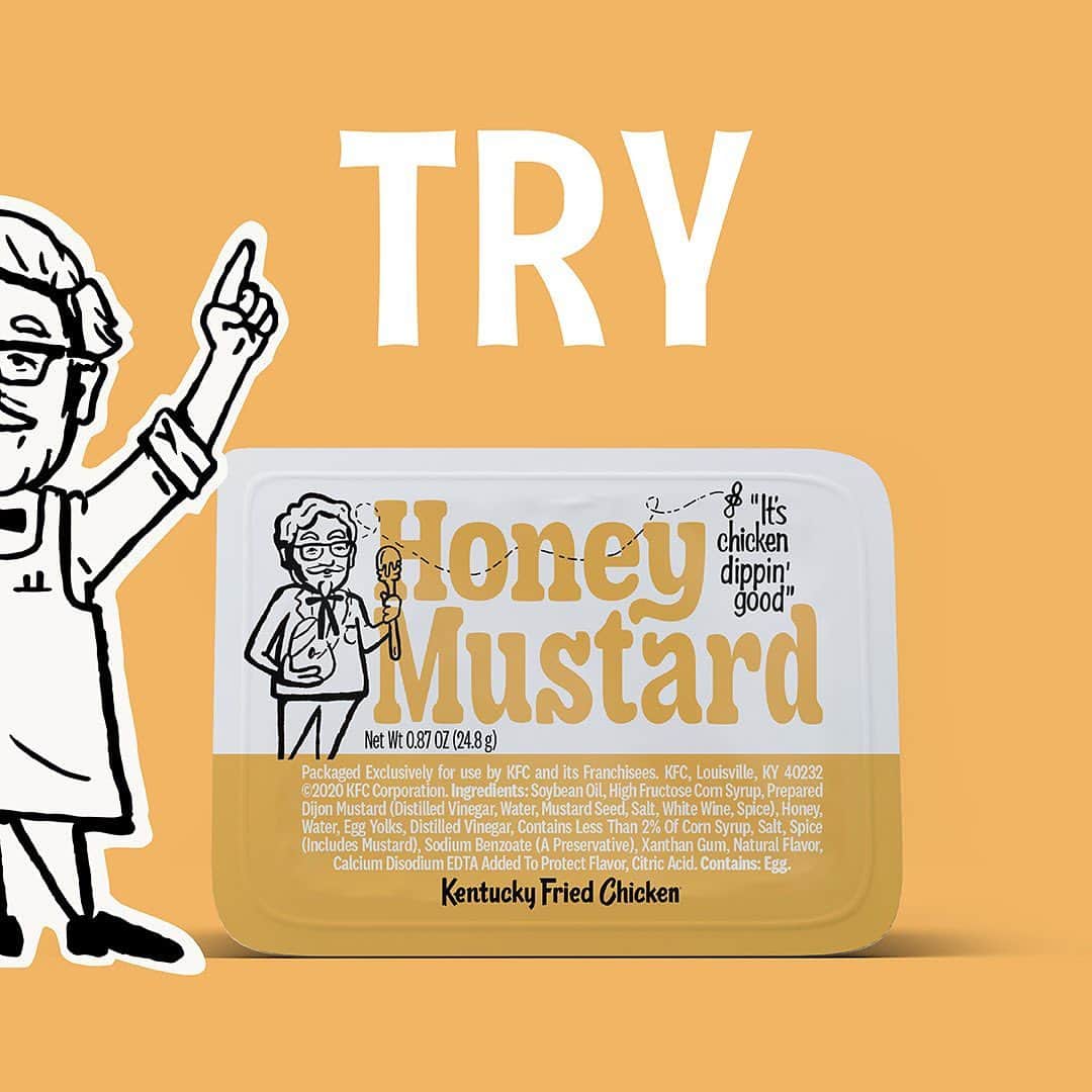 ケンタッキーフライドチキンさんのインスタグラム写真 - (ケンタッキーフライドチキンInstagram)「Introducing new KFC Sauce — it’s tangy and sweet with a lil bit of heat. Try the new signature sauce or your old favorites: Honey Mustard, Classic Ranch, and Honey BBQ. Order ahead, swing by any drive-thru, or get contactless delivery at KFC.com」10月12日 23時56分 - kfc