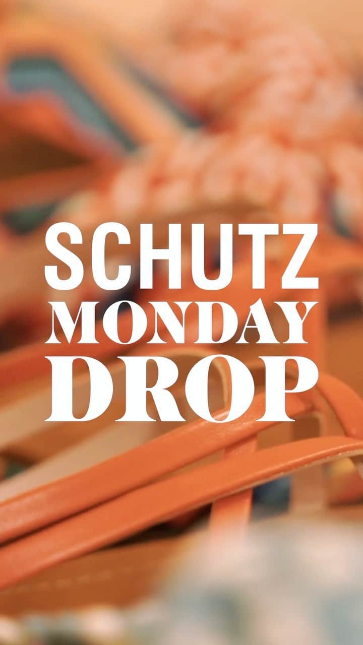 Schutzのインスタグラム：「Novidades da semana na SCHUTZ com @sowagner 🧡」
