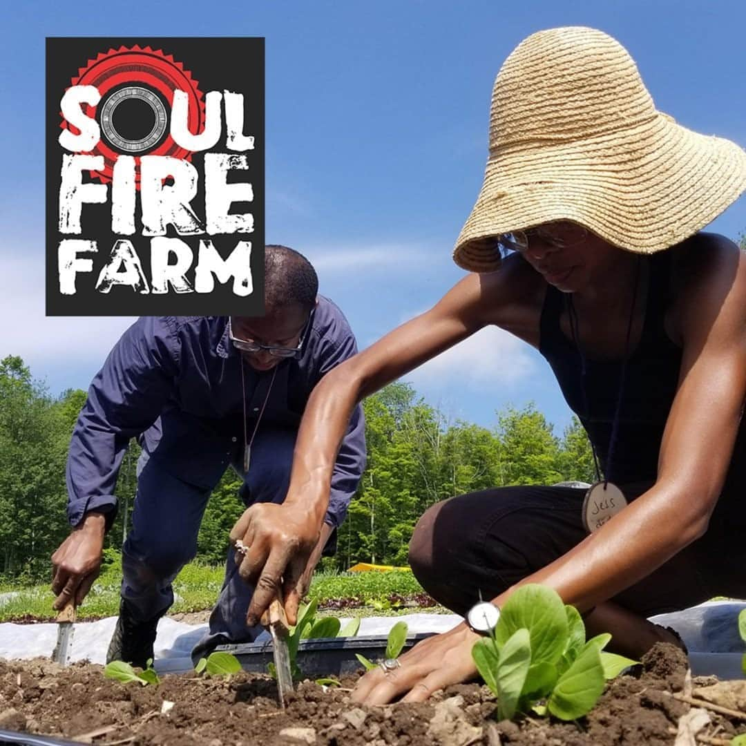 OXOさんのインスタグラム写真 - (OXOInstagram)「Meet one of our 1% for the Planet nonprofit partners: Soul Fire Farm. @soulfirefarm is a Black, Indigenous, and People of Color (BIPOC)-centered community farm committed to ending racism and injustice in the food system. We sat down with their Co-Director, Leah Penniman, to learn more about their organization, what inspires them and what we’ll accomplish together. Read via the link in bio. #onepercentfortheplanet」10月13日 0時15分 - oxo