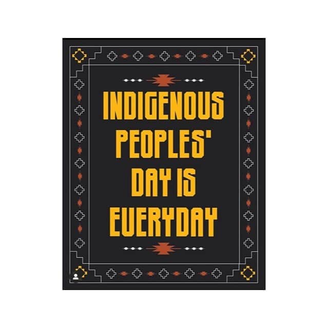 ベサニー・ジョイ・レンツのインスタグラム：「Truth • For anyone wondering why our country is falling apart... you reap what you sow.  (Art by @siguele.cabron) #indigenouspeoplesday」