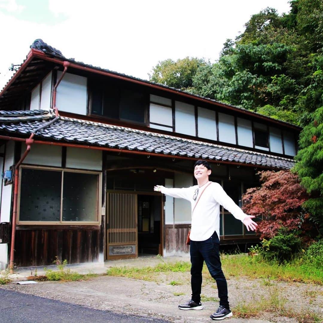 宮田麺児のインスタグラム：「わーい  #綾部市  #空き家 #古民家」