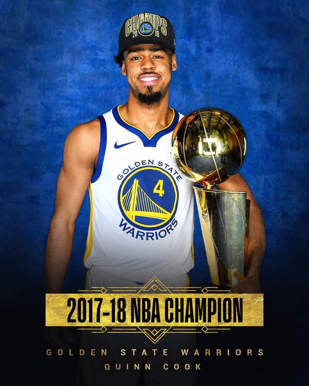 NBAさんのインスタグラム写真 - (NBAInstagram)「🏆🏆 2x NBA Champion and 1x Champ with the @lakers... @qcook323!」10月12日 16時21分 - nba