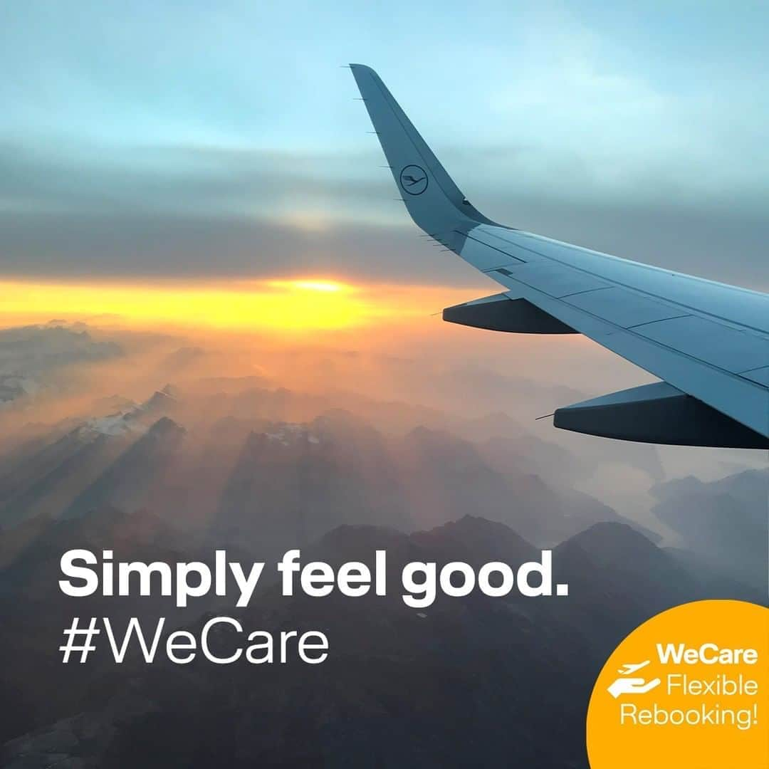 ルフトハンザさんのインスタグラム写真 - (ルフトハンザInstagram)「Give yourself a break - we will take you safely and carefree to your destination. #WeCare」10月12日 18時00分 - lufthansa