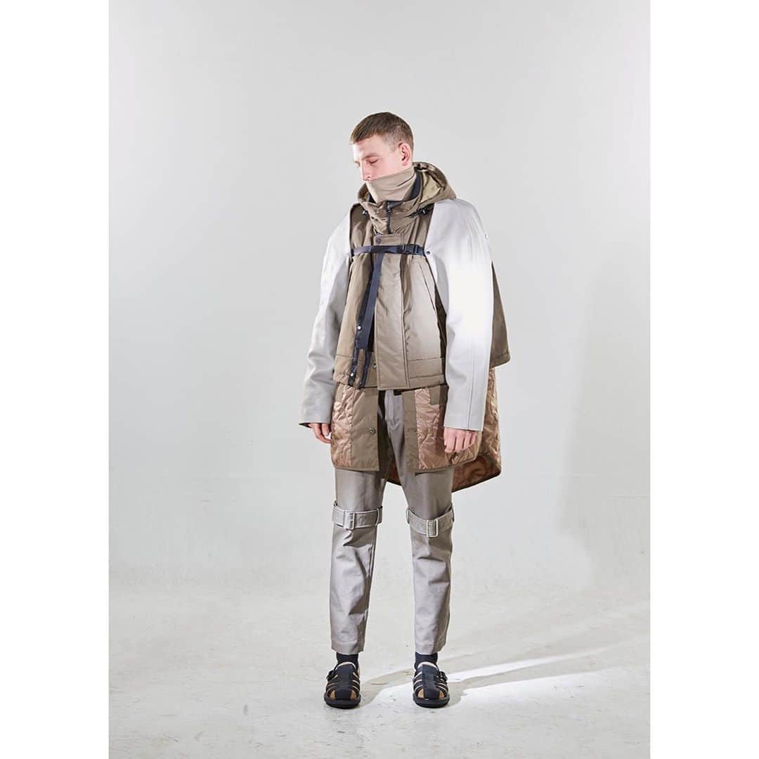 ミーンズワイルのインスタグラム：「[AW20 Error]   Photo: TOSHIO OHNO  @ph_o.h.n.o  Styling: MASATAKA HATTORI  @masataka_hattori Hair: MASATO TSUCHIYA @masatotsuchiya」