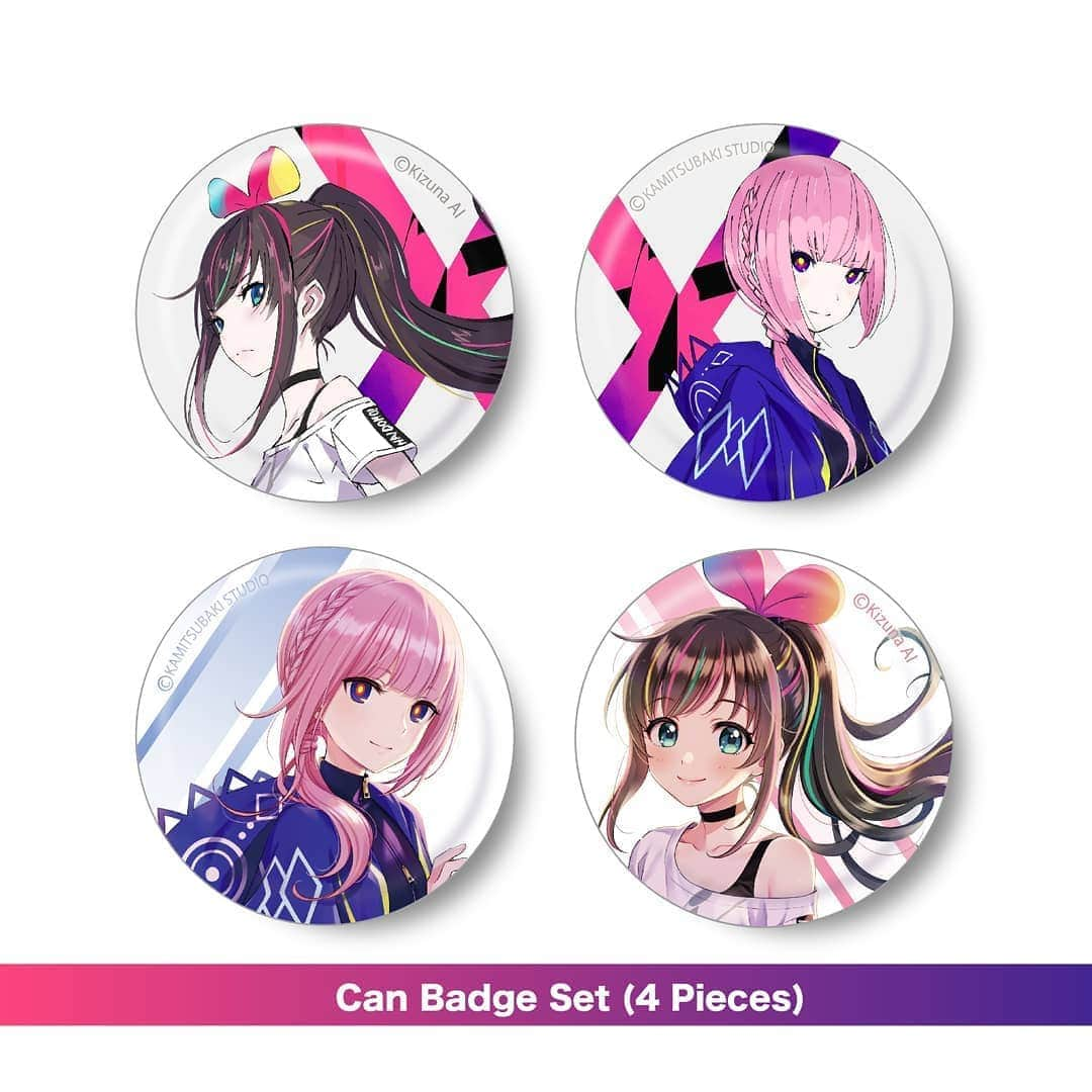 キズナアイさんのインスタグラム写真 - (キズナアイInstagram)「. Pre-order ends today!! . NEW Product 『"Ai to Hana" Commemorative Goods Set』 . The set will include 9 items listed below: . - Stickers (2 pcs) - Rubber Wrist Band Set (2 pcs) - Changing Acrylic Key Chain  - Can Badge Set (4 pcs) . Check the link in my profile for more info on Goods! . . https://kizunaai-itl.shop/items/5f6dcaf83ae0f458ab3bfc5b . #キズナアイ  #花譜　#川谷絵音　#ラブしい #kizunaai #aichannel #aichannel_official」10月12日 19時02分 - a.i.channel_official