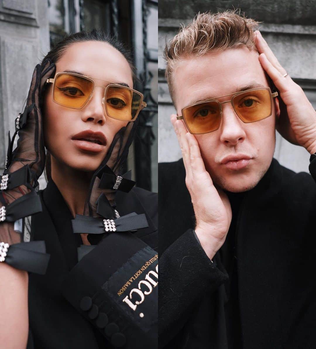 Diipa Büller-Khoslaのインスタグラム：「Who wore it better? 😜 @olegbuller or I?  - Yesterday my dm’s exploded when I posted Oleg wearing these. 😂」