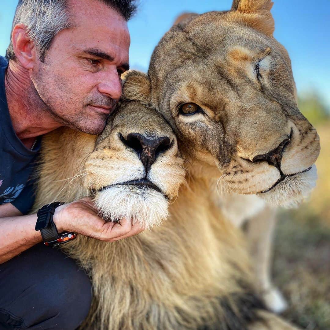 Kevin Richardson LionWhisperer のインスタグラム