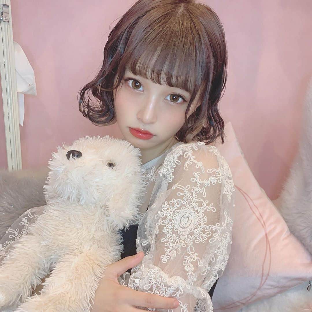 のインスタグラム：「🐶❤︎ ・ ・ ・ #いいね返し#f4f#l4l#サロンモデル#サロモ#撮影依頼募集中#グレージュ#透明感#ビジョビ#インフルエンサー#被写体#作品撮り #instagood#likeforlikes#followforfollowback#followme#follow4followback#ミスコン#ボブ#ショート#ミディアム」