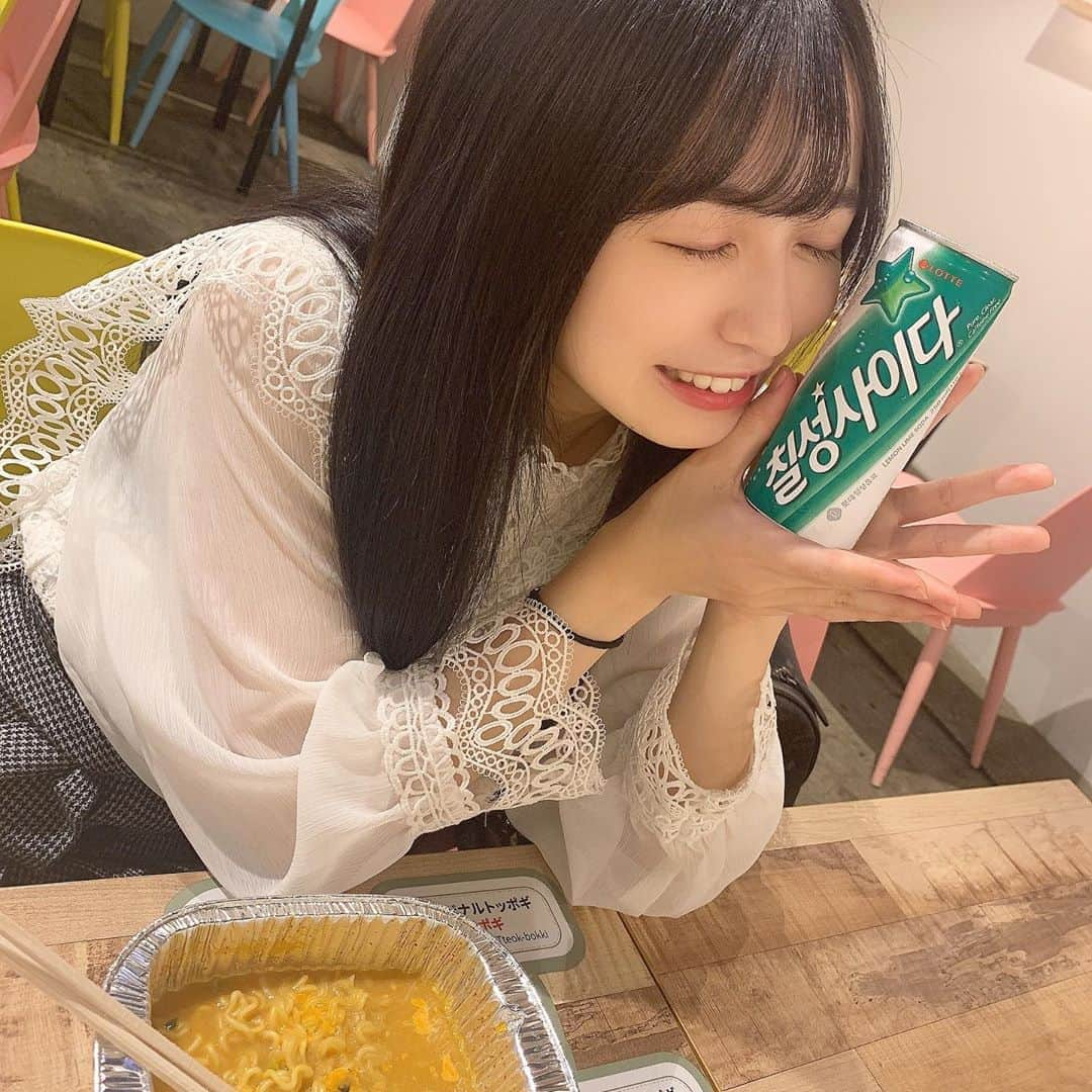 早川渚紗さんのインスタグラム写真 - (早川渚紗Instagram)「. . photo by あみりてゃ . #原宿 #韓国グルメ」10月12日 21時52分 - nagisa_hayakawa_