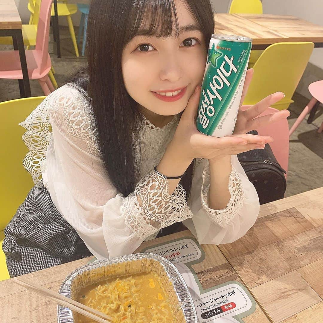 早川渚紗さんのインスタグラム写真 - (早川渚紗Instagram)「. . photo by あみりてゃ . #原宿 #韓国グルメ」10月12日 21時52分 - nagisa_hayakawa_