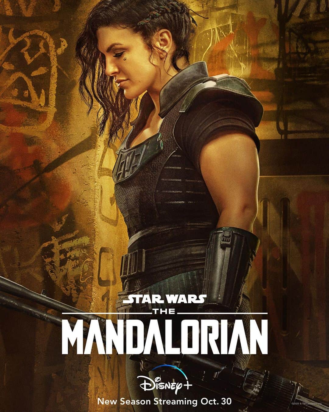 スター・ウォーズさんのインスタグラム写真 - (スター・ウォーズInstagram)「The Mandalorian. Cara Dune. Greef Karga. The Child. Check out the new character art for #TheMandalorian and start streaming the new season Oct. 30 on #DisneyPlus.」10月12日 23時01分 - starwars