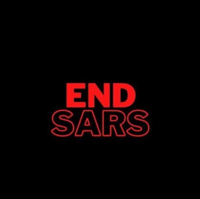 のインスタグラム：「#endsarsnow #endsars」