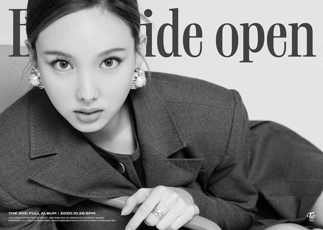 ナヨンさんのインスタグラム写真 - (ナヨンInstagram)「TWICE THE 2ND FULL ALBUM Eyes wide open - I CAN'T STOP ME  STORY & STYLE Teaser - NAYEON  2020.10.26 6pm in KST 2020.10.26 5am in EST  #TWICE #트와이스 #Eyeswideopen #ICANTSTOPME」10月13日 9時42分 - twnayeon