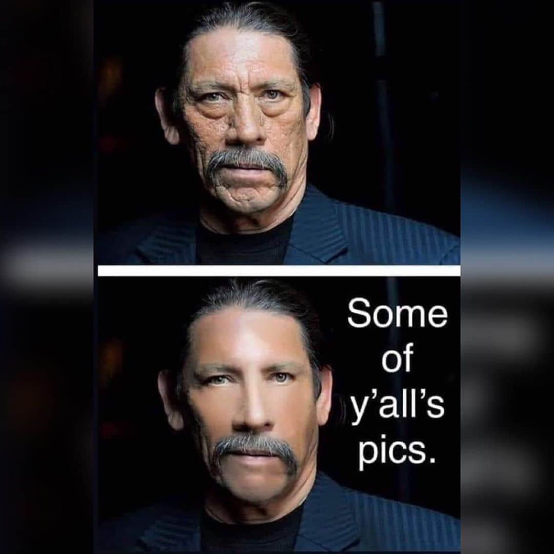 ダニー・トレホさんのインスタグラム写真 - (ダニー・トレホInstagram)「Machete don't filter . . . #memes #filter #selfie #dannytrejo #machete」10月13日 1時41分 - officialdannytrejo