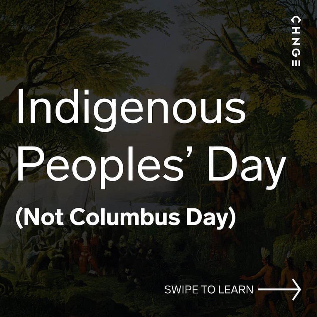 メイム・ビアリクさんのインスタグラム写真 - (メイム・ビアリクInstagram)「#Repost from @chnge: Swipe, learn, share. #indigenouspeoplesday」10月13日 3時41分 - missmayim
