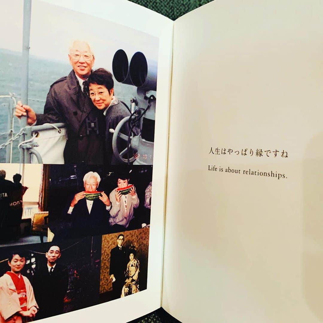 筒井菜月のインスタグラム：「人生はやっぱり縁ですね “Life is about relationships.”  SONY創業者、盛田昭夫さんのお言葉。  本当に、そうだなぁと思うこの頃。  #SONY #ソニー #盛田昭夫　#縁　#人生」