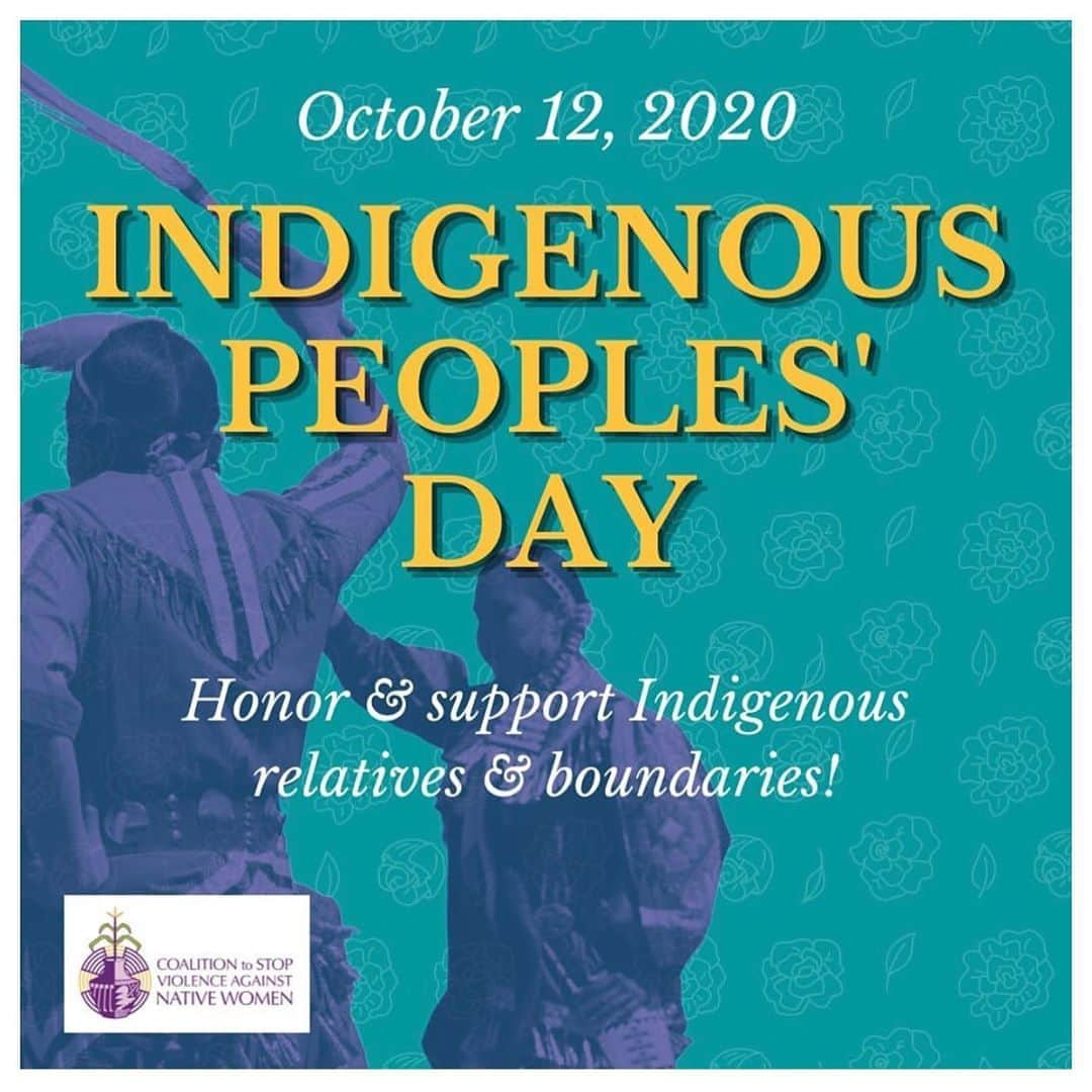 トーマス・サドスキーさんのインスタグラム写真 - (トーマス・サドスキーInstagram)「Repost from @csvanw- Happy #IndigenousPeoplesDay! Today we honor our Indigenous survivors of violence, our advocates, our relatives who are at the front lines to ensure safety & healthy communities & families. We celebrate today and we continue the fight for the liberation of all Indigenous People and Land!#WeSeeYou #DVAM #DVAM2020」10月13日 5時17分 - thomas_sadoski