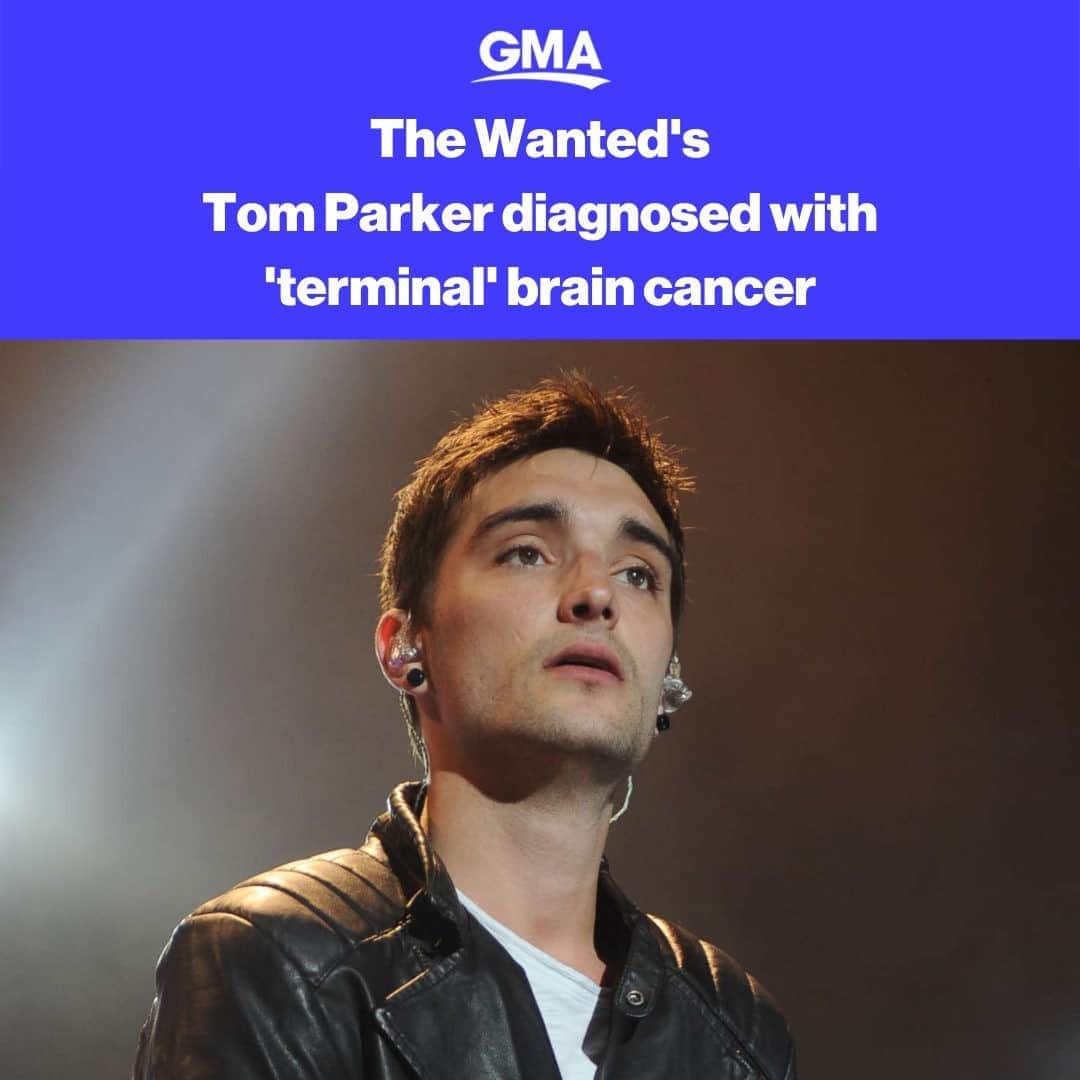 Good Morning Americaさんのインスタグラム写真 - (Good Morning AmericaInstagram)「#TomParker of #TheWanted reveals he has been diagnosed with stage four glioblastoma and begun treatment, vowing to "fight this all the way." Link in bio for more on his devastating diagnosis.」10月13日 5時34分 - goodmorningamerica