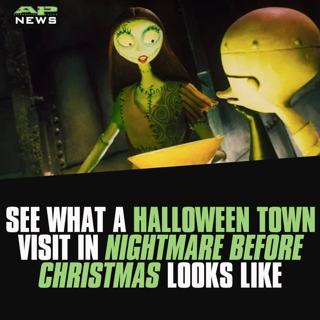 Alternative Pressさんのインスタグラム写真 - (Alternative PressInstagram)「Here’s what a visit to Halloween Town in ‘Nightmare Before Christmas’ would actually look like in real life⁠ LINK IN BIO⁠ .⁠ .⁠ .⁠ #thenightmarebeforechristmas #nightmarebeforechristmas #halloweentown #timburton #timburton thenightmarebeforechristmas #timburton nightmarebeforechristmas #altpress #alternativepress」10月13日 6時01分 - altpress