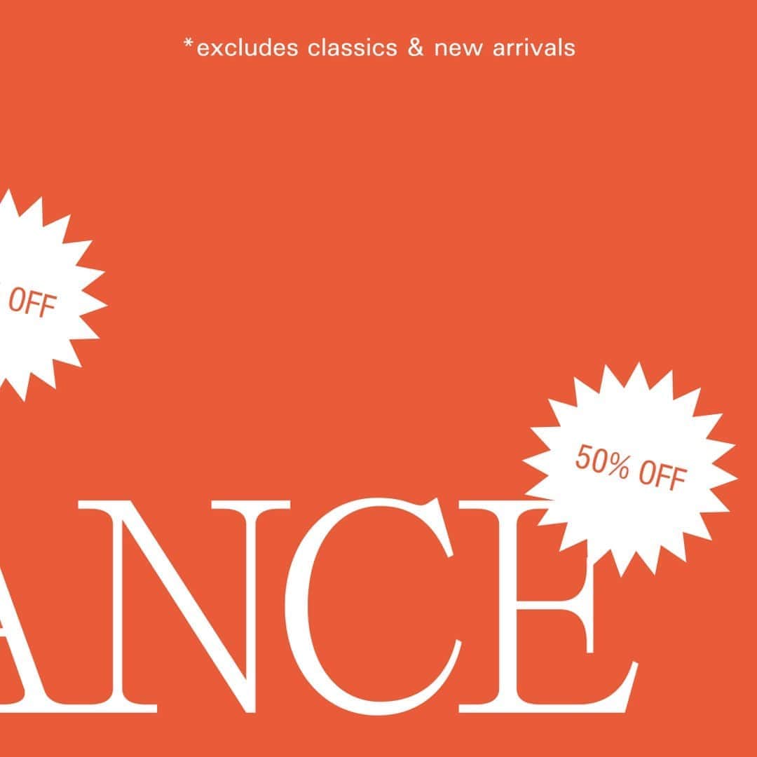 のインスタグラム：「LAST CHANCE 50% OFF SALE!⠀⠀⠀⠀⠀⠀⠀⠀⠀ —⠀⠀⠀⠀⠀⠀⠀⠀⠀ Don't miss out on half-price items. Shop now at alpha60.com.au or find your nearest store at alpha60.com.au/pages/stores」