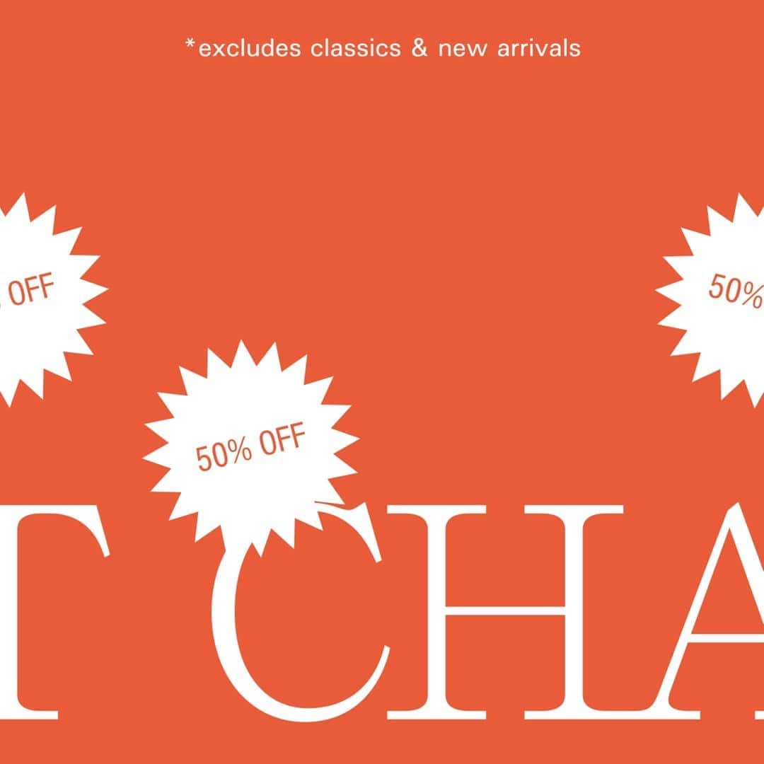 のインスタグラム：「LAST CHANCE 50% OFF SALE!⠀⠀⠀⠀⠀⠀⠀⠀⠀ —⠀⠀⠀⠀⠀⠀⠀⠀⠀ Don't miss out on half-price items. Shop now at alpha60.com.au or find your nearest store at alpha60.com.au/pages/stores」
