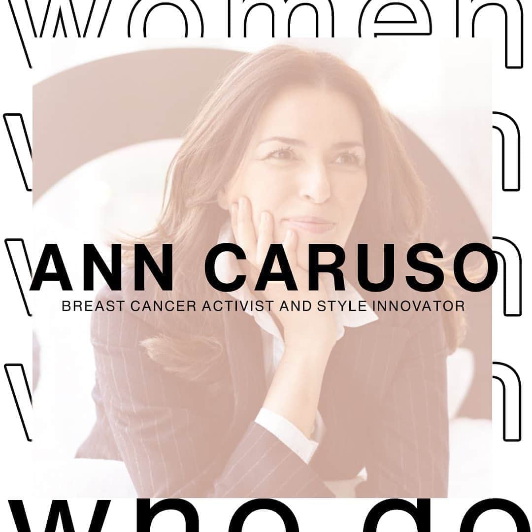 のインスタグラム：「Join us as we continue our #WomenWhoDo series this Wednesday, October 14th, at 12pm EST / 9am PST on Facebook Live! We'll be sitting down with @ann_caruso: Breast Cancer Activist and Style Innovator. Hosted by Anne Klein's granddaughter, @jesse_gre. Tune in as we discuss breast cancer awareness month. Looking forward to seeing you there!」