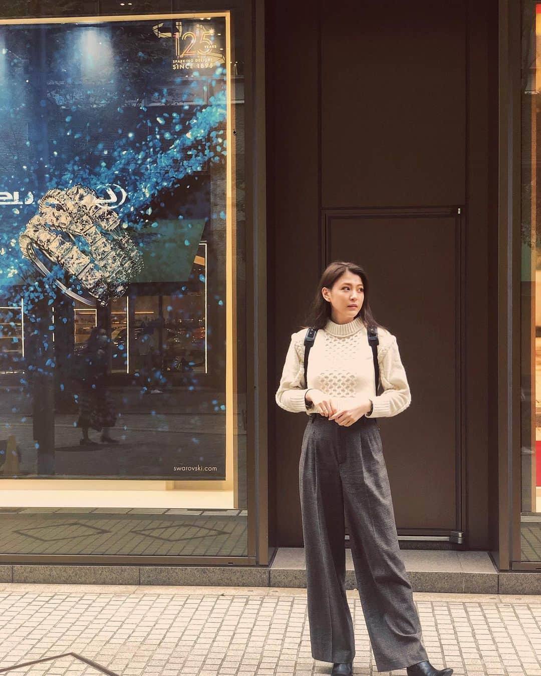 のインスタグラム：「Today's code💐 . 秋冬服ほんと好き☺️ ニットが特に好きだからやっと着れる季節になって嬉しい💗 . #todayscode #code #codenate  #ootd #autumn #winter #fashion  #fashionista #fashionstyle」