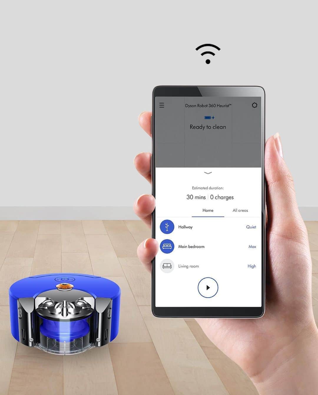 Dysonさんのインスタグラム写真 - (DysonInstagram)「Clean your home, without ever leaving the sofa. With just a few taps on the Dyson Link app, you can tell the Dyson 360 Heurist™ robot vacuum where and how to clean with powerful suction. So it does all the hard work, while you recharge your batteries. #dyson #dysonhome #smarthome #smarttechnology #robotvacuum #putyourfeetup #homecleaning」10月13日 19時03分 - dyson