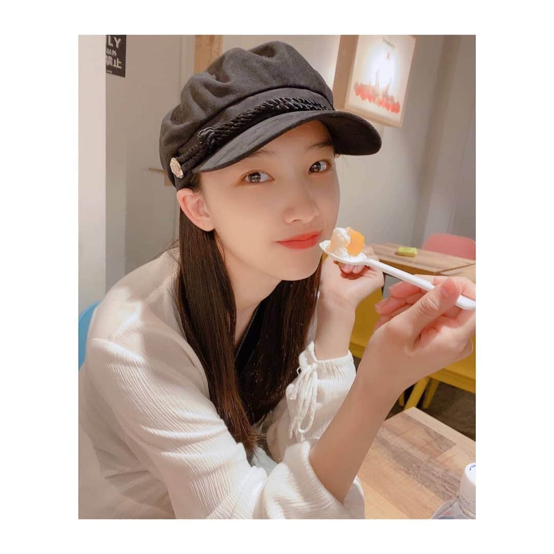 ukka【公式】さんのインスタグラム写真 - (ukka【公式】Instagram)「〜過去pic〜﻿ ﻿ ちょっと前に食べたメロンかき氷🍧﻿ ﻿ ﻿ #ukka #芹澤もあ #メロンかき氷 #原宿」10月13日 19時21分 - _ukka_official